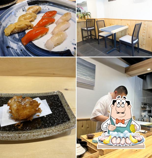 Try out seafood at Itosugi Kappo Cuisine