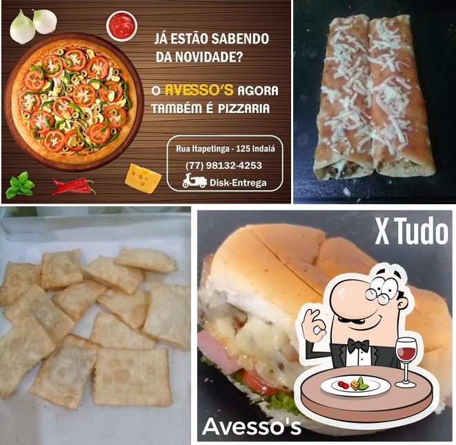 Comida em Avesso's Lanchonete e Pizzaria