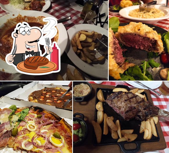 Experimente pratos de carne no Chris Trattoria