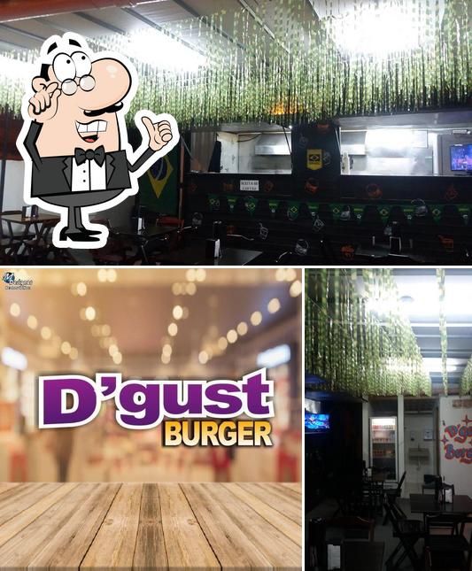 O interior do D' Gust Burger