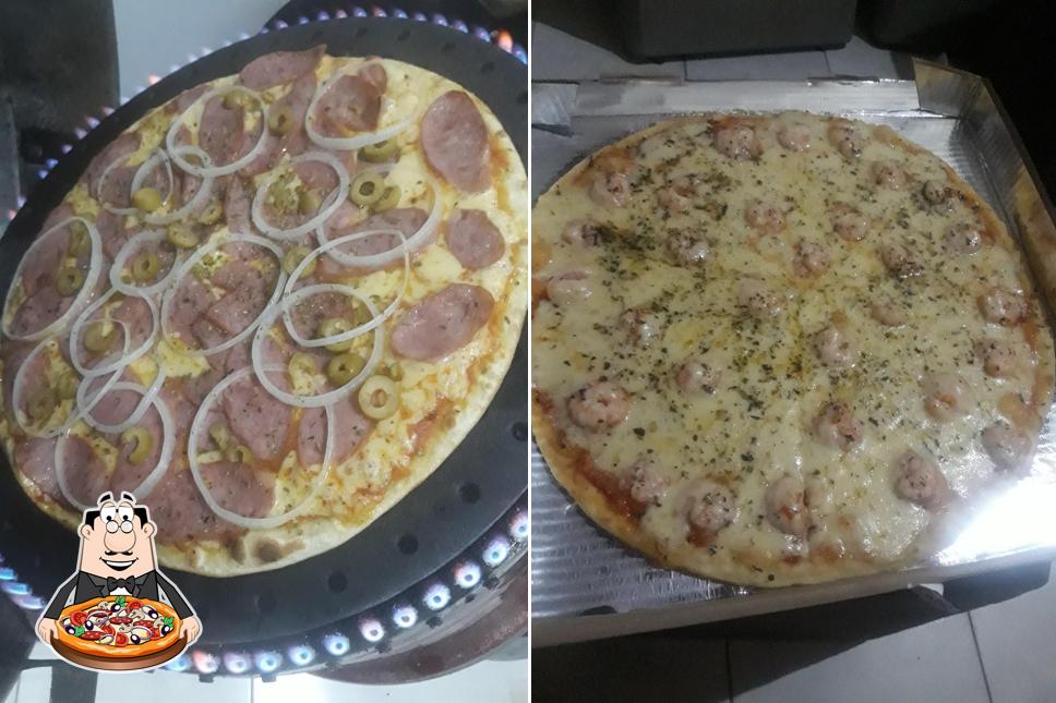 Escolha pizza no Quintal da Massa