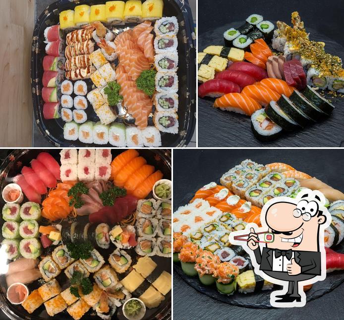 Les sushi sont servis à Sushi Main