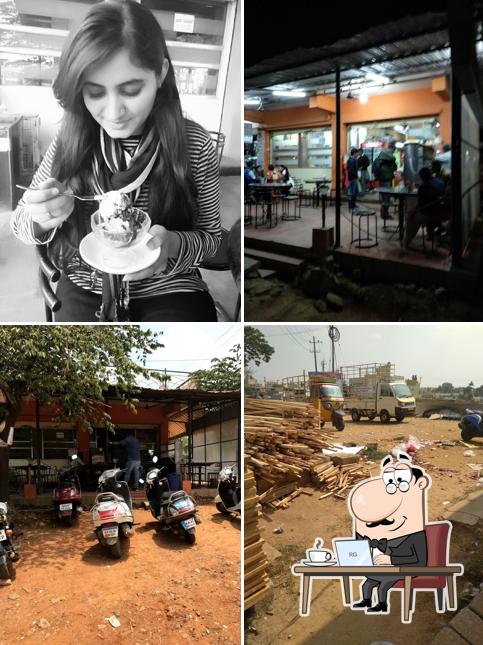 Among different things one can find interior and exterior at Masala Munch