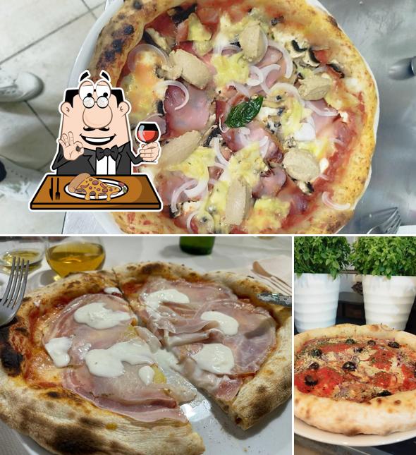 Essayez de nombreux types de pizzas