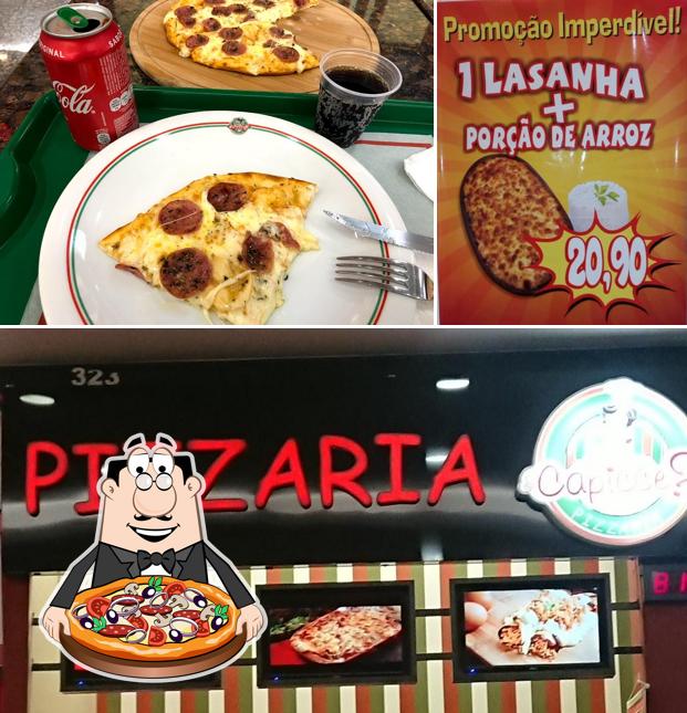 Consiga pizza no Capicce? Pizzaria