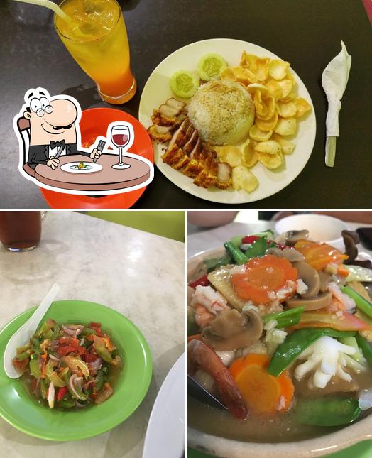 Food at RM Green Garden Manado