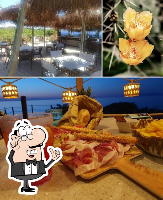 Dai un'occhiata agli interni di Kyma Beach Club