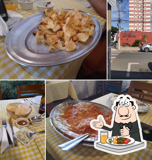 Food at Restaurante Barnabé