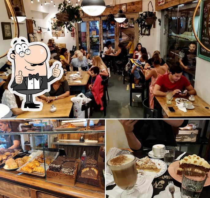 Это фото кафе "Social Cafe - La Pasteleria"