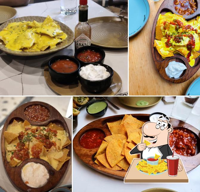 Nachos at Tales & Spirits Bistro