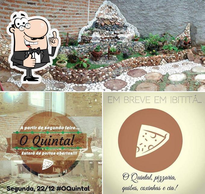 Look at the photo of O Quintal Pizzaria