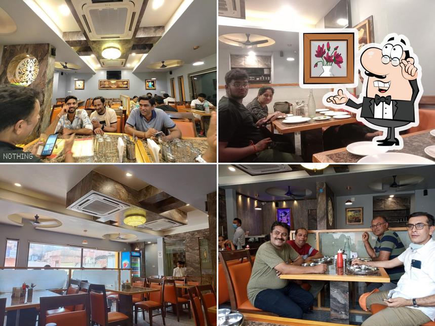 The interior of Indian Rasoi
