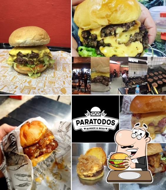 Las hamburguesas de Paratodos Burger Hamburgueria Artesanal las disfrutan distintos paladares