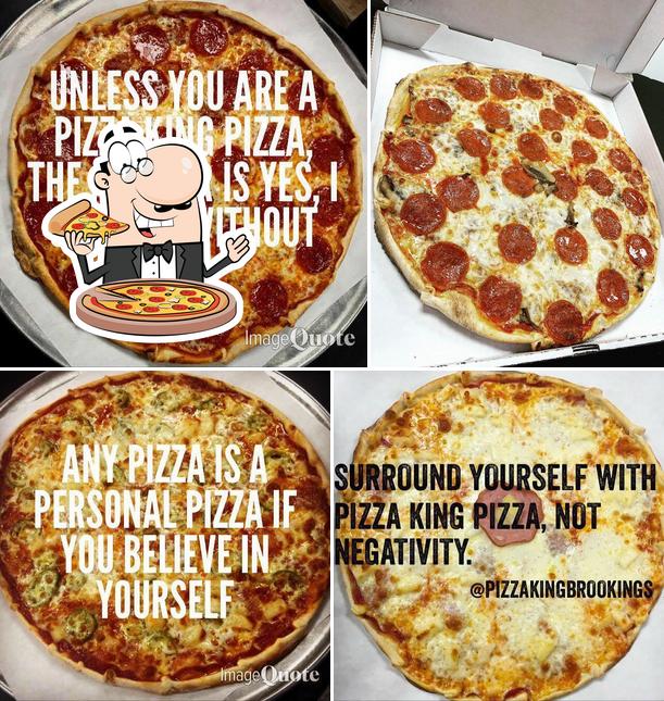 Pizza King, 308 Main Ave in Brookings Restaurant menu and reviews