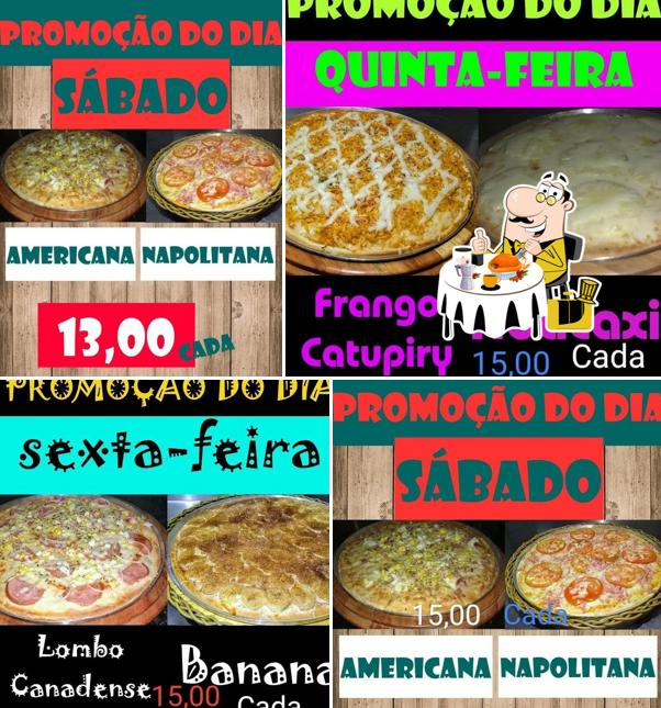 Comida em Pizzaria Mestra Luziânia GO