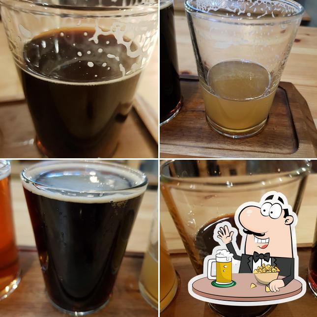 Twisted Barrel Brewery and Tap House in Coventry Restaurant menu and