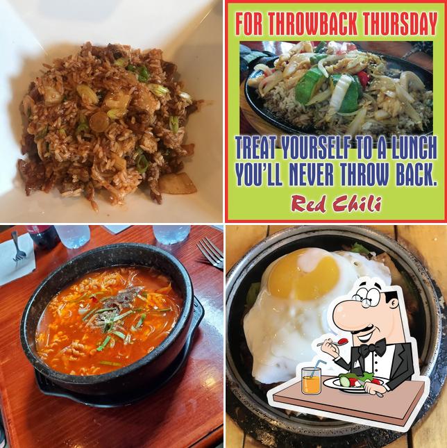 Red Chili, 115 S Sycamore St in Elizabethton Korean restaurant menu