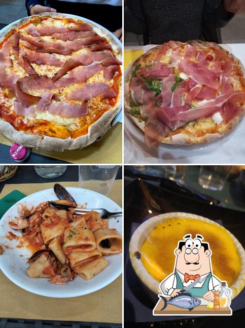 Salmone grigliato al Green Six Canzo, Sport e Pizza
