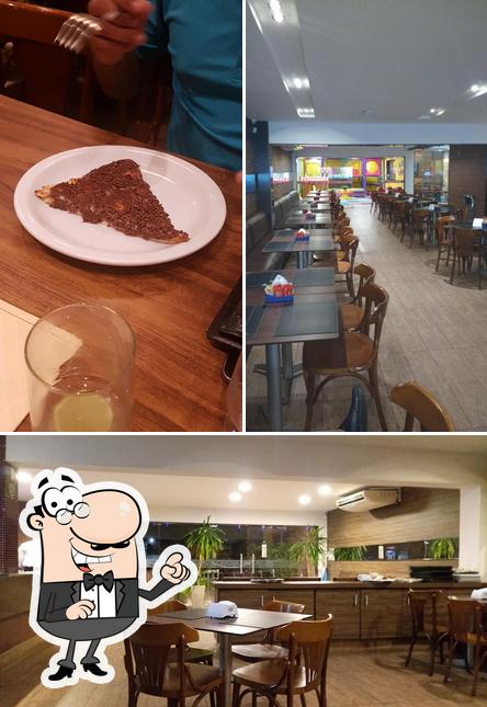 O interior do Famiglia Reis Magos