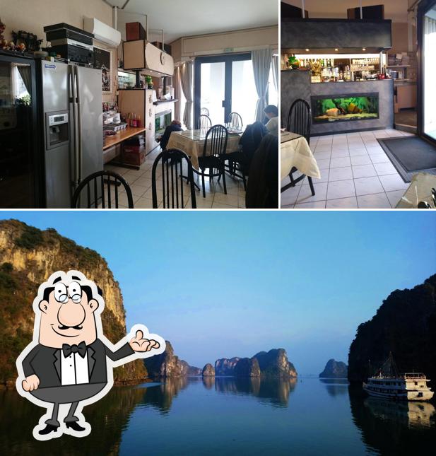 Restaurant La Baie d'Halong se distingue par sa intérieur et extérieur