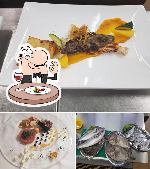 Тартар из тунца и моллюски в "Restavracija Brič"