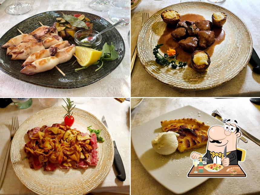 Platti al Trattoria della Vigna