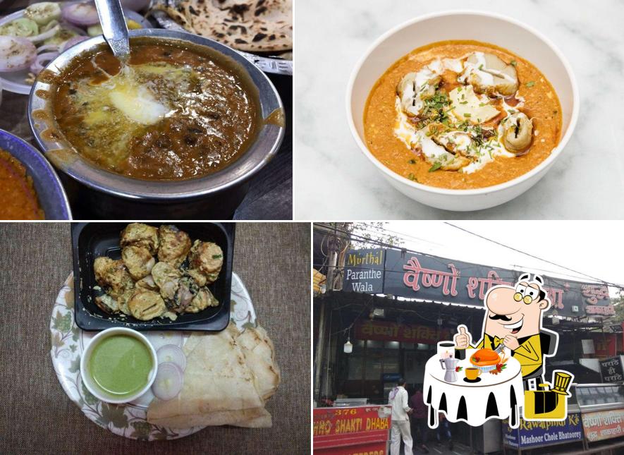 Meals at Vaishno Shakti Dhaba