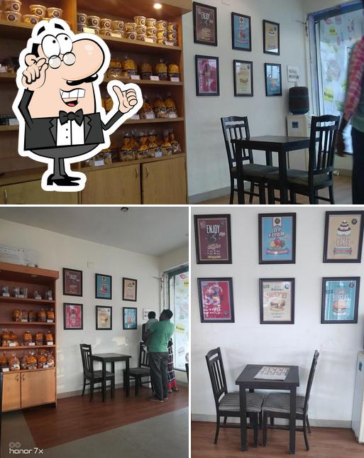 Check out how La Creme Bakery Cafe looks inside