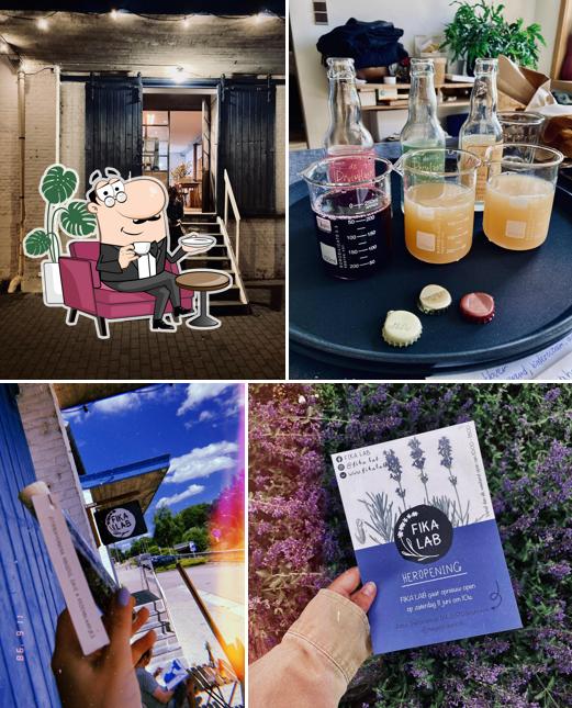 L'intérieur de FIKA LAB