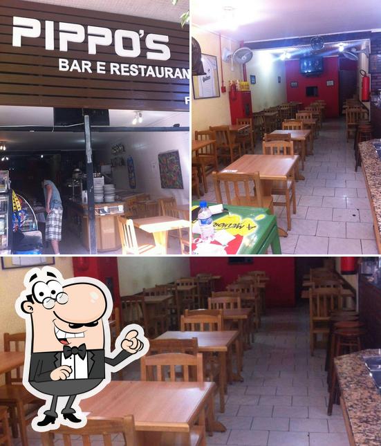 O interior do Pippo's Bar