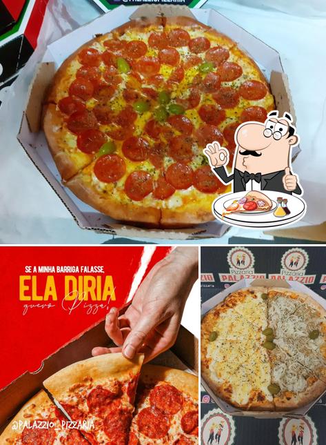 Get pizza at Palazzio pizzaria