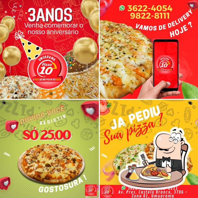 Consiga pizza no Umuarama Pizza 10