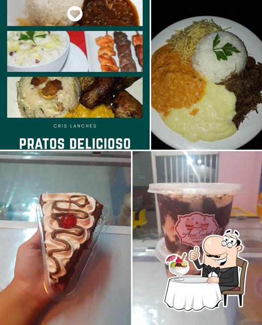 Peça uma das opções doces