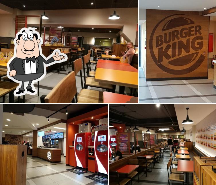 Découvrez l'intérieur de Burger King