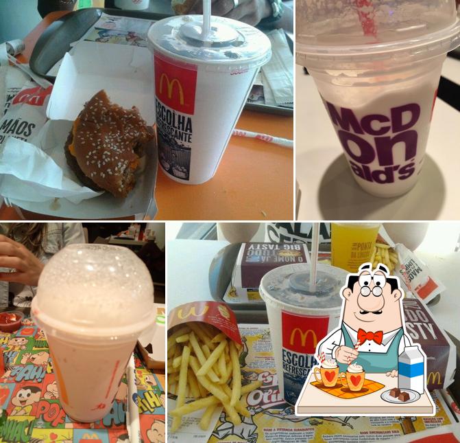 Venha provar diferentes drinques oferecidos no McDonald's