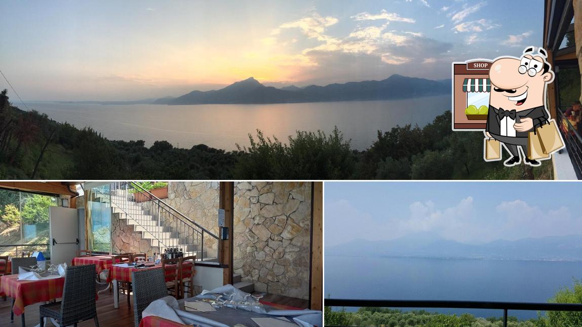 Guarda la immagine che raffigura la esterno e interni di Trattoria Bar Panoramico