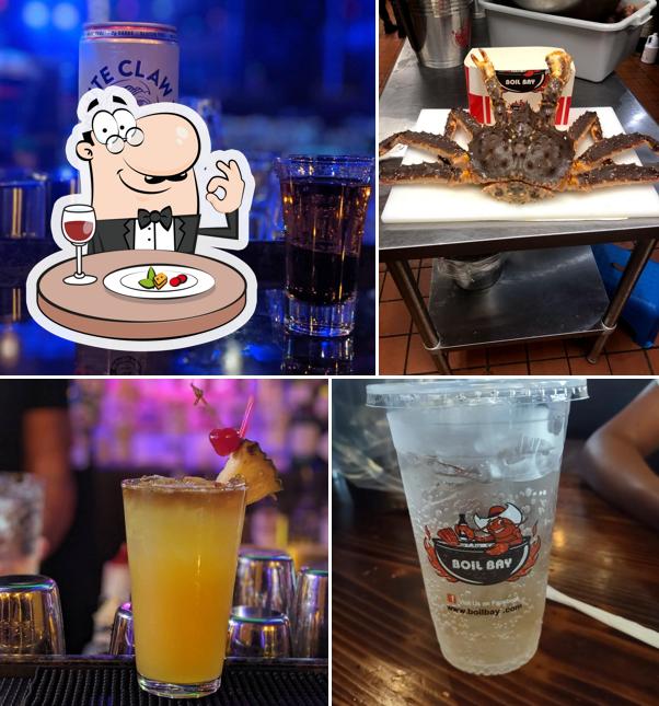 Boil Bay Cajun Seafood and Bar in Virginia Beach Restaurant menu and