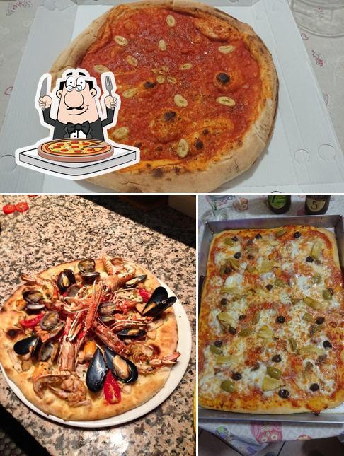 Essayez des pizzas à Da Reggi Amica