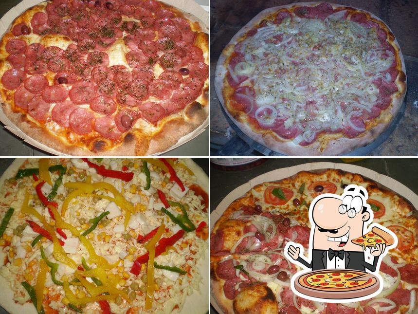 No Lig Pizza--Forno a lenha, você pode conseguir pizza