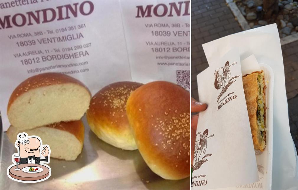 Еда в "Panetteria Mondino"