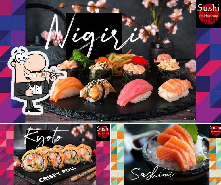 Les sushi sont offerts par Sushi Für Hamburg Norderstedt