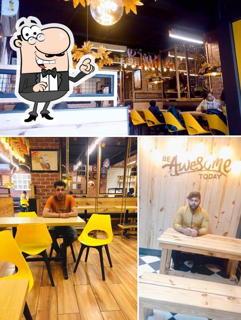 Check out how Biggies Pizza looks inside