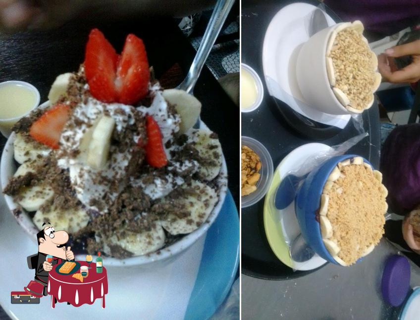 Não esqueça de pedir uma sobremesa no Delícia de Açaí