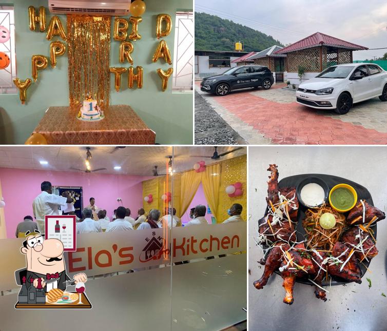 Get meat dishes at Ela's Kitchen - A Family Restaurant