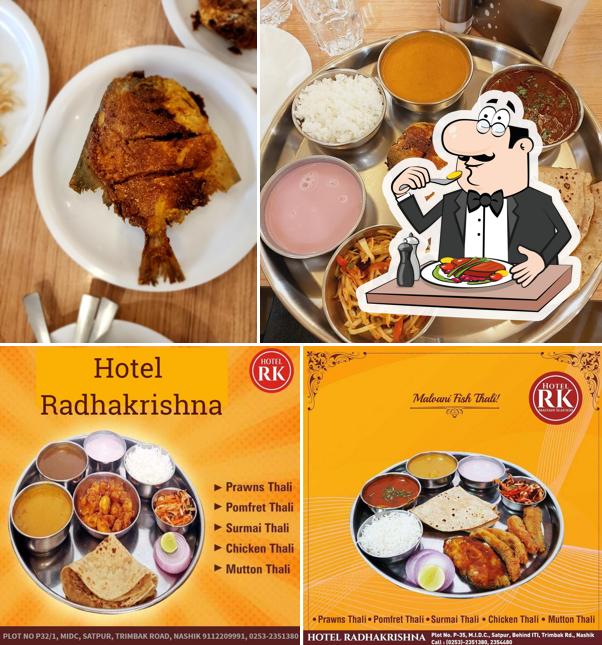 Meals at Hotel Radhakrishna