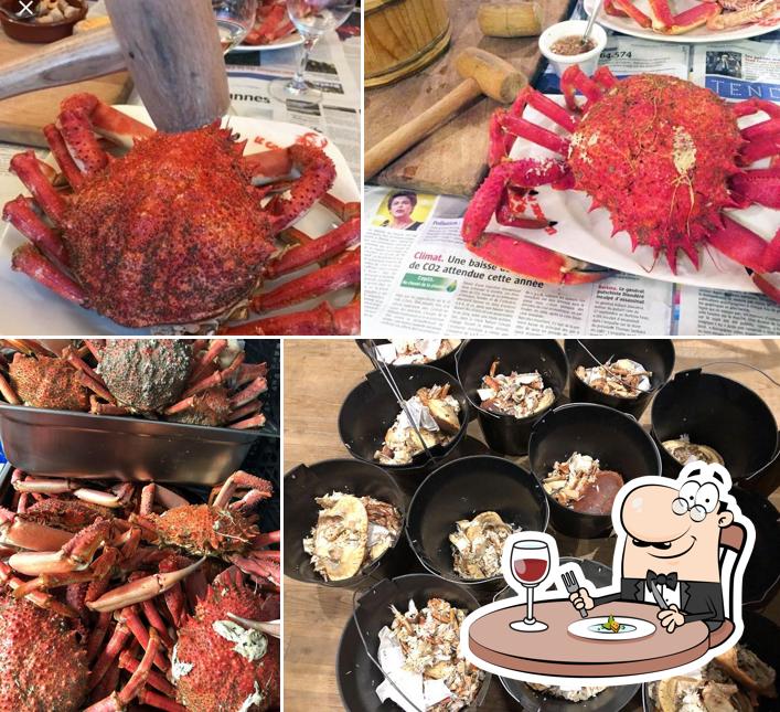 Nourriture à Le Crabe Marteau