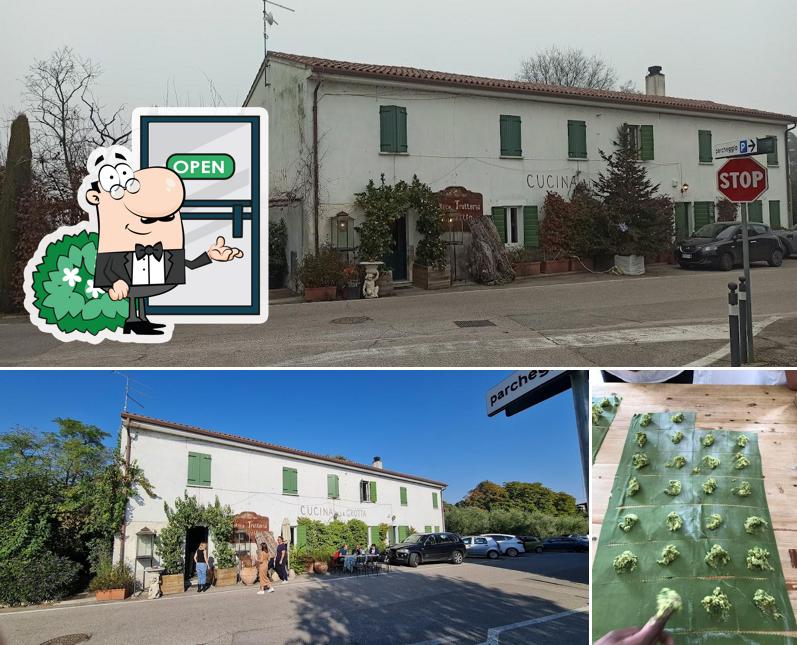 Gli esterni di Antica Trattoria La Grotta