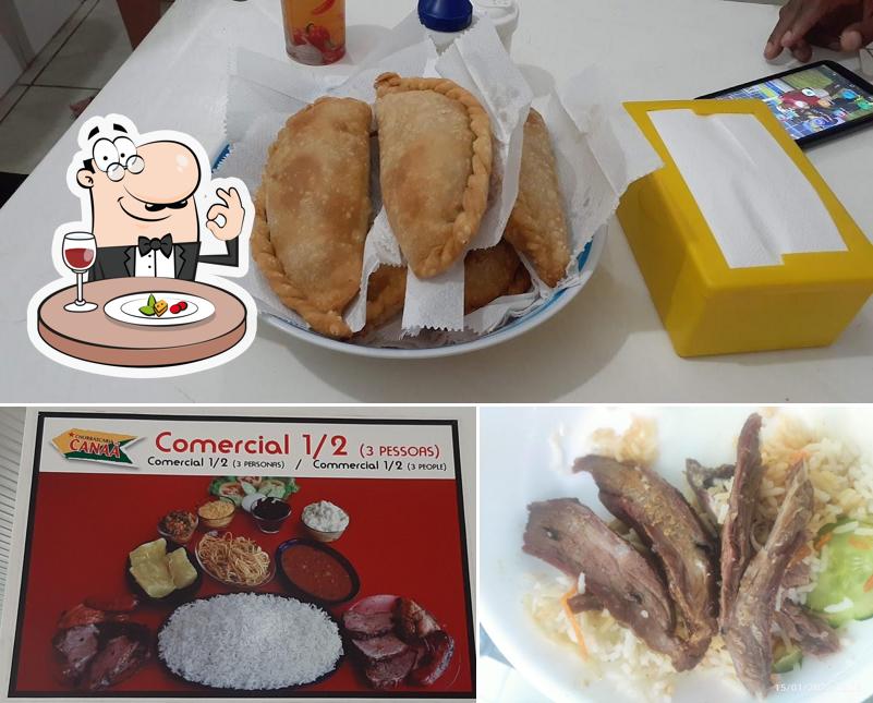 Comida em Churrascaria Canaã