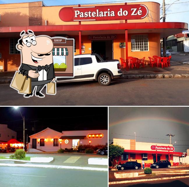 O exterior do Pastelaria Do Zé