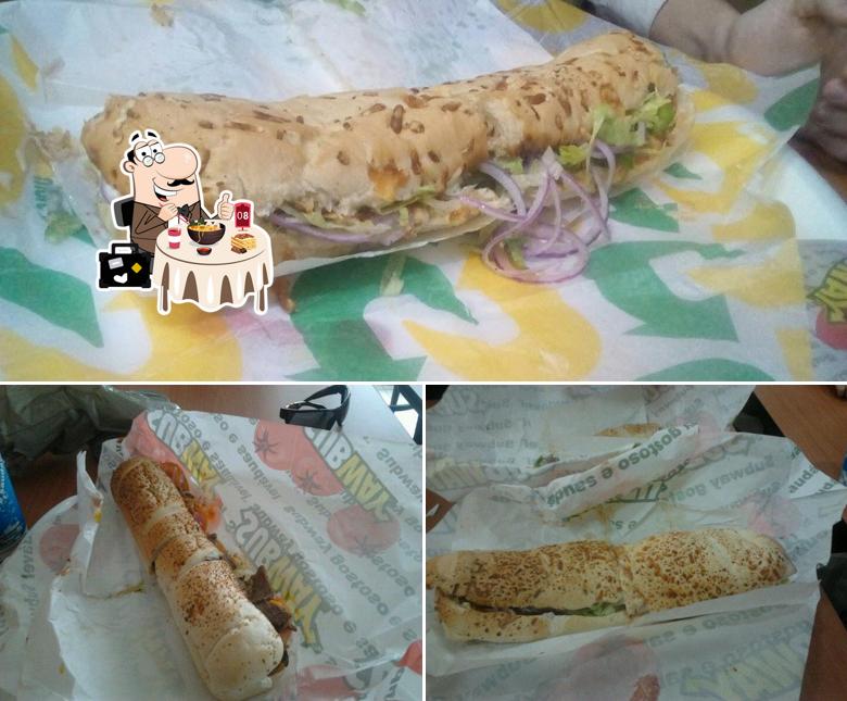 Comida em Subway